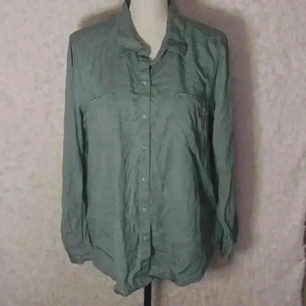 Lucky Brand Sage Button Down Shirt